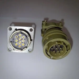 کانکتور نظامی 10 پین کره‌ای؛ KD3116F 12-10P و KD3112E 12-10S (تصویر 1)