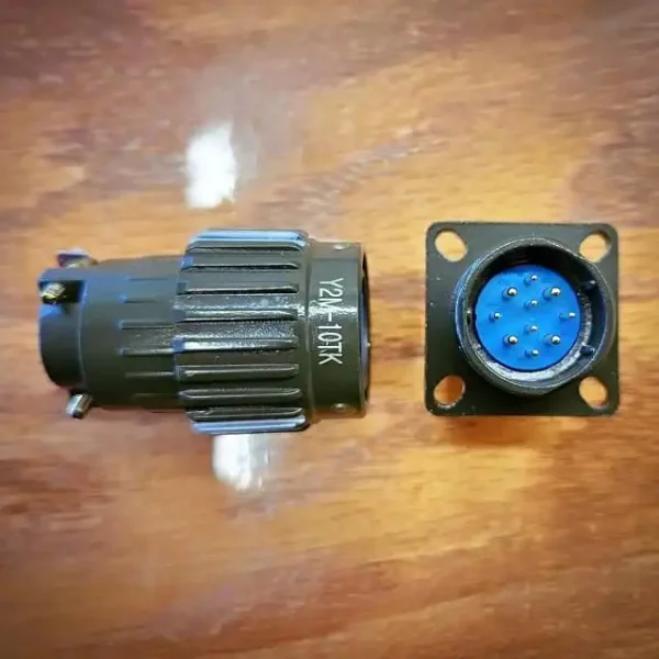 کانکتور نظامی 10 پین سری Y2M؛ Y2M-10TK و Y2M-10ZJ (تصویر 1)