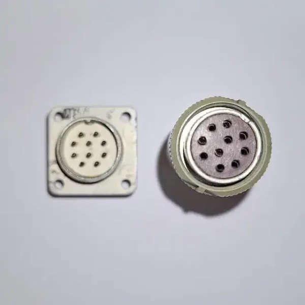 کانکتور طلایی روسی؛ PC10TB؛ پلاگ ماده و رسپتاکل نر (تصویر 2)
