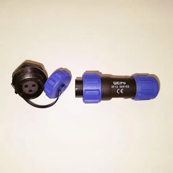 کانکتور واترپروف 3 پین WEIPU سری SP13؛ SP1310/P3 و SP1312/S3 (تصویر 1) کانکتور واترپروف 3 پین WEIPU سری SP13؛ SP1310/P3 و SP1312/S3 (تصویر 1)