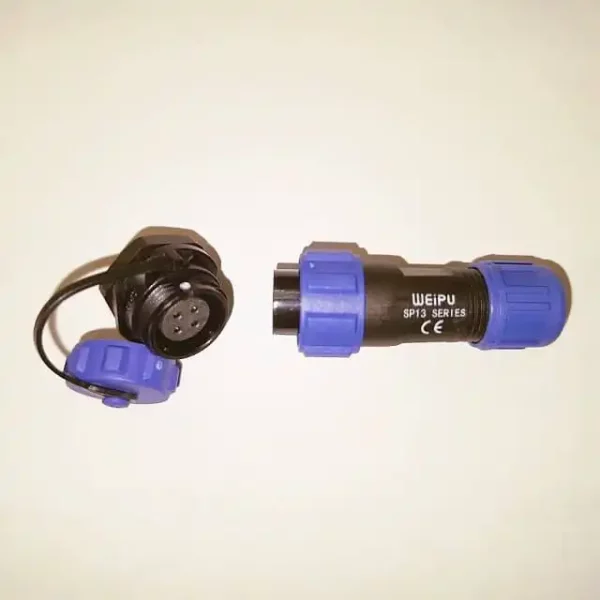 کانکتور واترپروف 4 پین WEIPU سری SP13؛ SP1310/P4 و SP1312/S4 (تصویر 3)