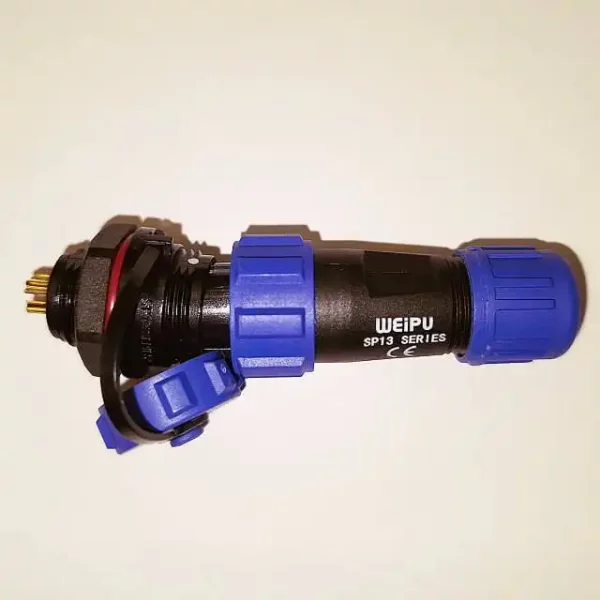 کانکتور واترپروف 5 پین WEIPU سری SP13؛ SP1310/P5 و SP1312/S5 (تصویر 4)