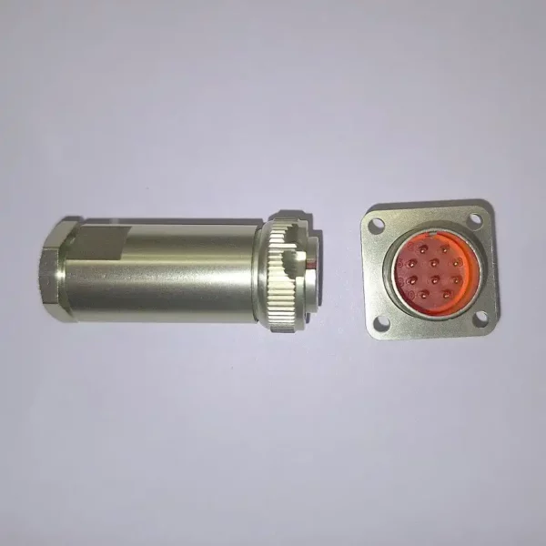 کانکتور طلایی چینی 10 پین؛ سری PY04؛ PY04-10T/Z (تصویر 4)