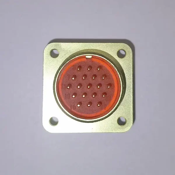 کانکتور طلایی چینی 19 پین؛ سری PY04؛ PY04-19T/Z (تصویر 1)
