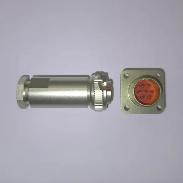 کانکتور طلایی چینی 7 پین؛ سری PY04؛ PY04-7T/Z (تصویر 3)