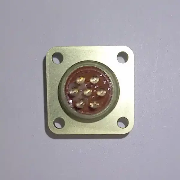 کانکتور طلایی چینی 7 پین؛ سری PY04؛ PY04-7T/Z (تصویر 4)