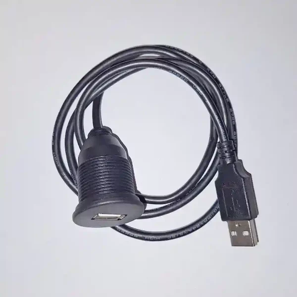 کابل رابط یکپارچه متصل به پشت کانکتور USB مادگی فلاش مانت (تصویر 2)