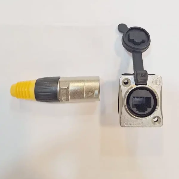 کانکتور RJ45 برند HONGFENG؛ روپنلی سری D؛ سازگار با etherCON (تصویر 5)