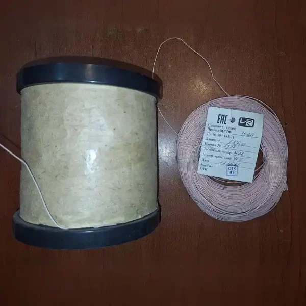 سیم نسوز MGTF سایز 0.20 میلی‌متر مربع افشان روسی (تصویر 3)