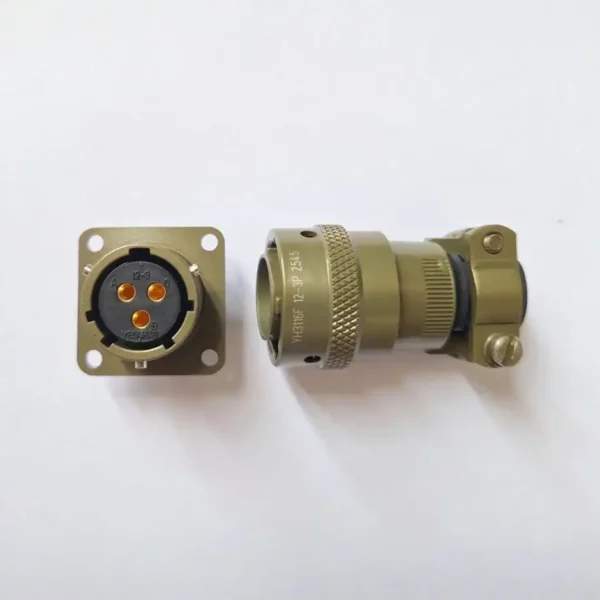 کانکتور نظامی 3 پین Yeonhab؛ YH3116F 12-3P و YH3112E 12-3S (تصویر 1)