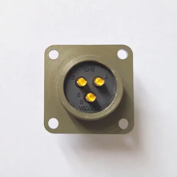 کانکتور نظامی 3 پین Yeonhab؛ YH3116F 12-3P و YH3112E 12-3S (تصویر 6)
